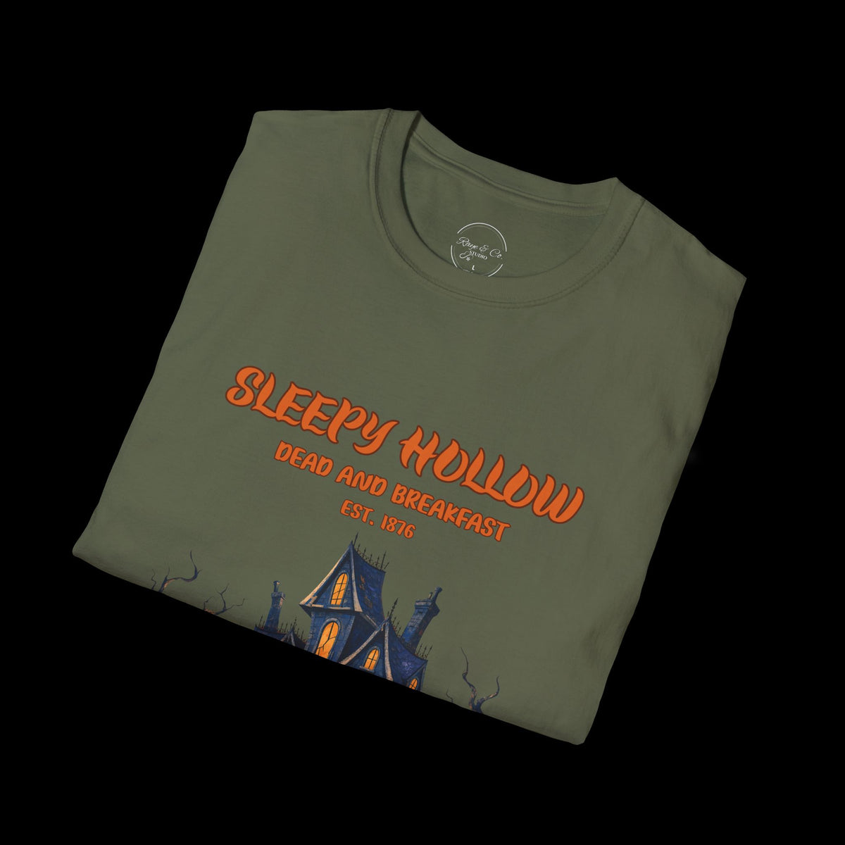 Sleepy Hollow Haunted House Halloween T-Shirt
