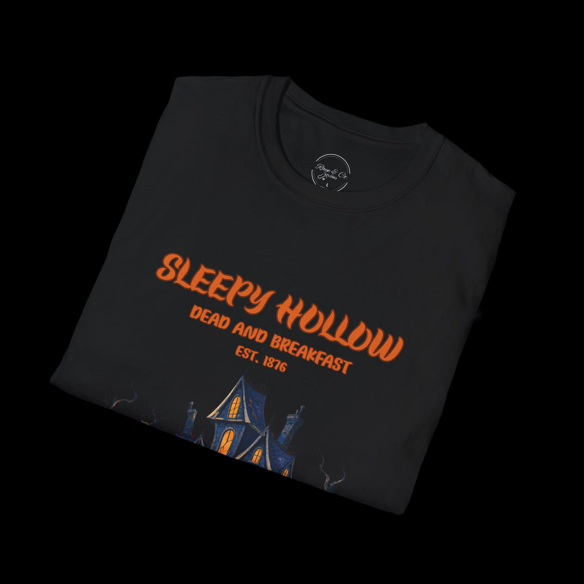 Sleepy Hollow Haunted House Halloween T-Shirt