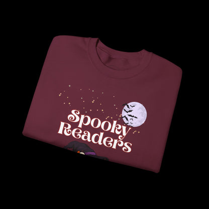 Spooky Readers Halloween Crewneck Sweatshirt
