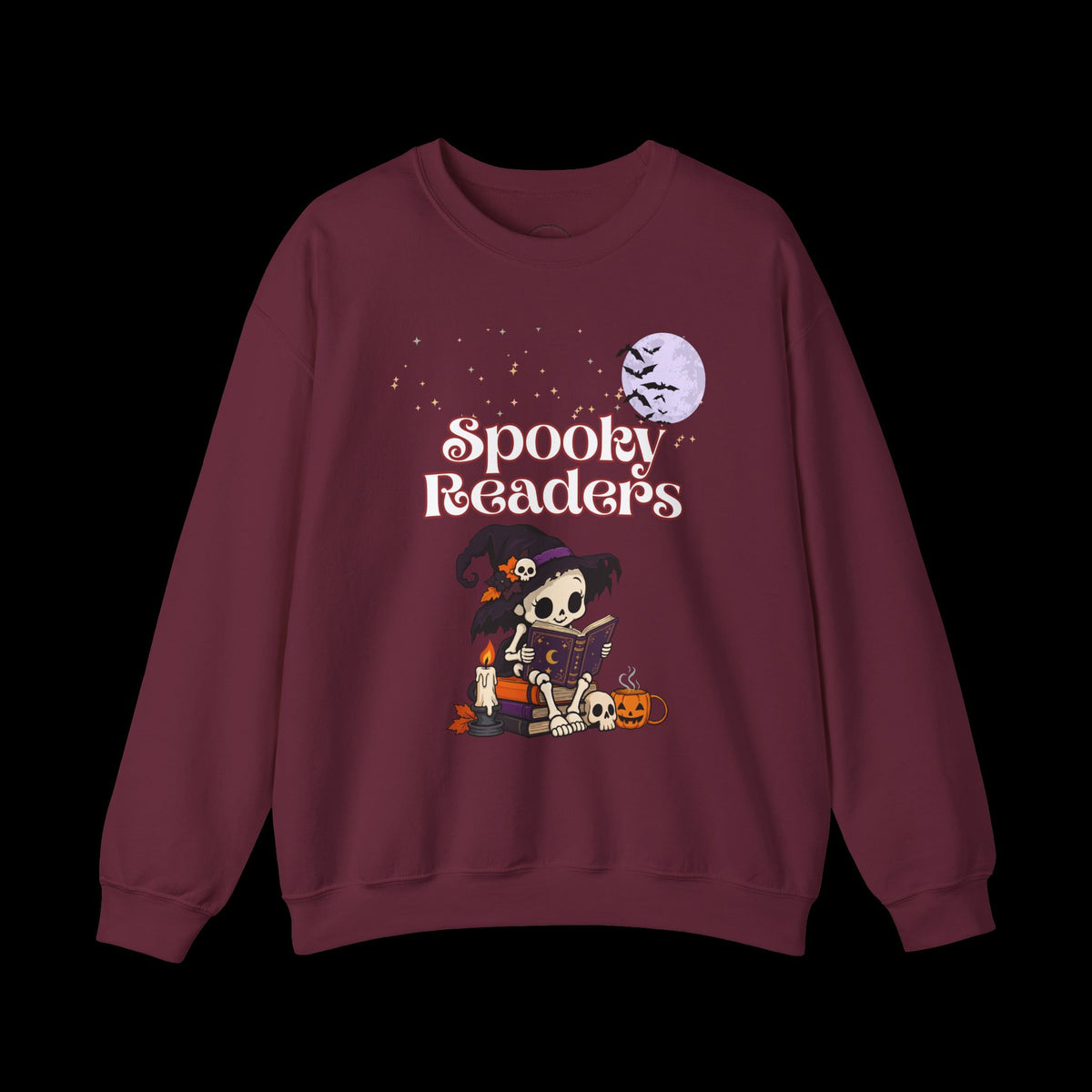 Spooky Readers Halloween Crewneck Sweatshirt