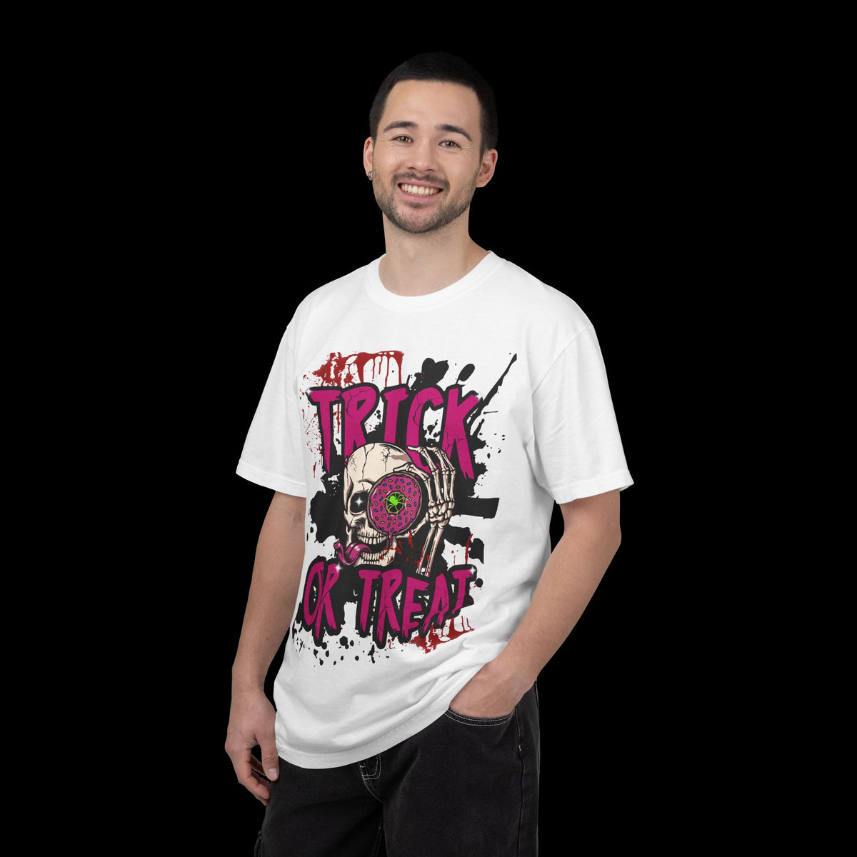 Halloween Skull 'Trick or Treat' T-Shirt