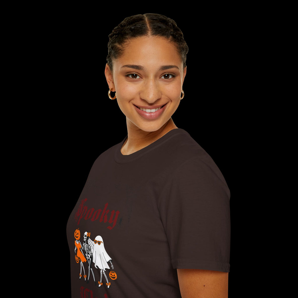 Spooky Club Halloween Graphic T-Shirt