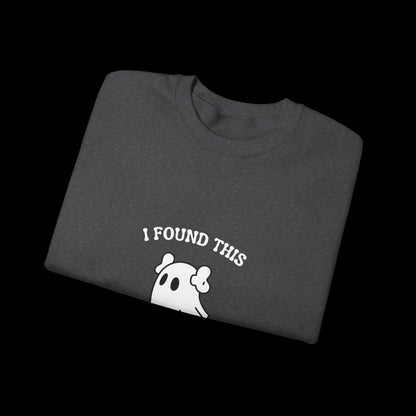 I Found This Humerus Halloween Ghost Sweatshirt