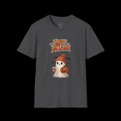 Happy Halloween Ghost Pumpkin T-Shirt