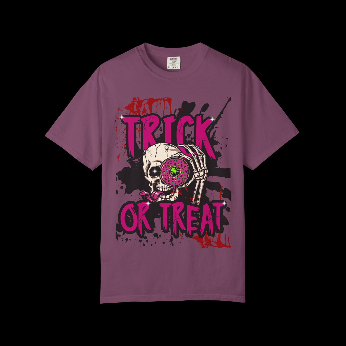 Halloween Skull 'Trick or Treat' T-Shirt