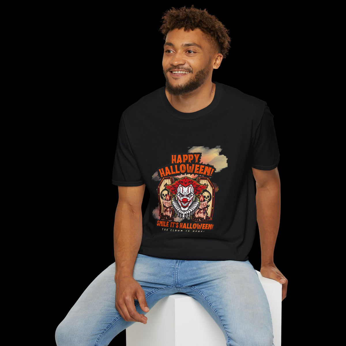 Happy Halloween Horror Graphic T-Shirt
