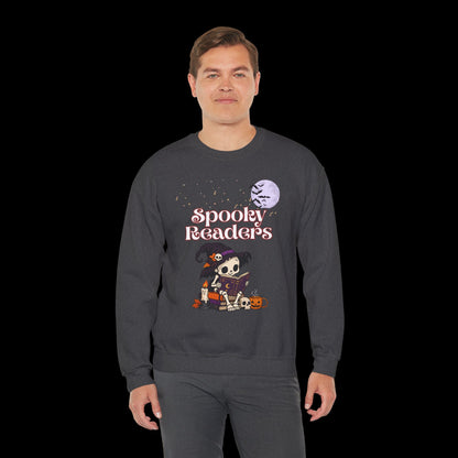Spooky Readers Halloween Crewneck Sweatshirt