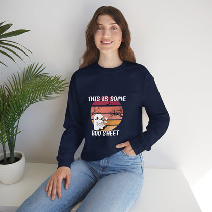 This Is Some Boo Sheet Crewneck Sweatshirt