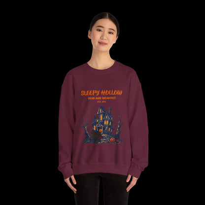 Sleepy Hollow Halloween Haunted House Sweatshirt