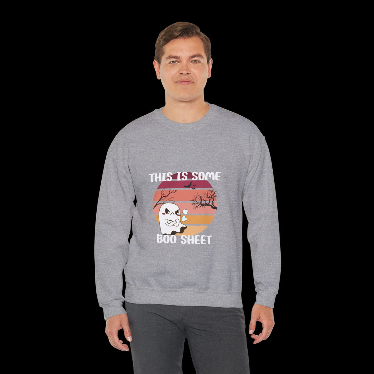 This Is Some Boo Sheet Halloween Crewneck Sweatshirt