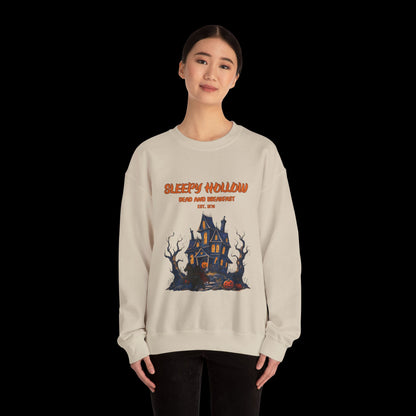 Sleepy Hollow Halloween Haunted House Sweatshirt