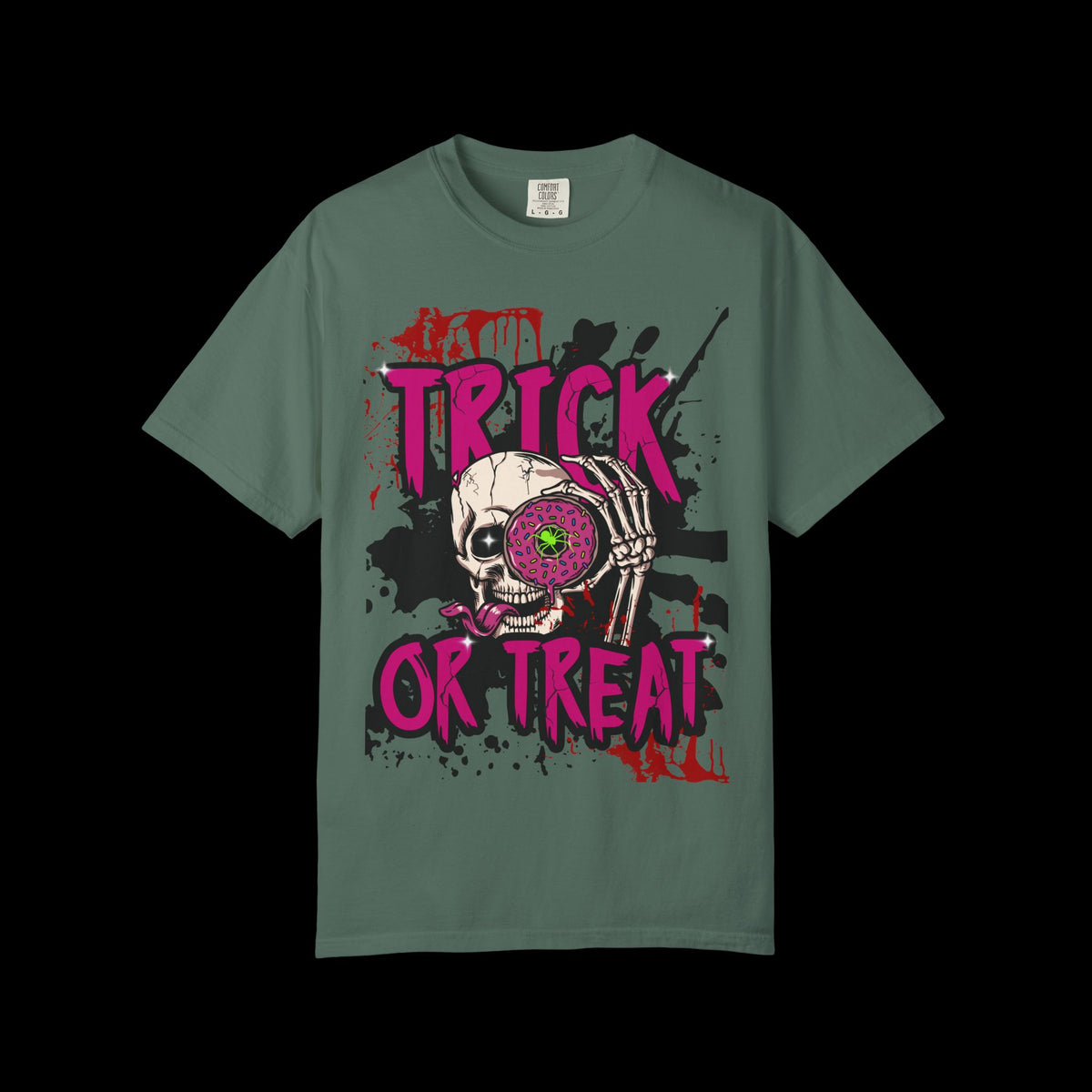 Halloween Skull 'Trick or Treat' T-Shirt