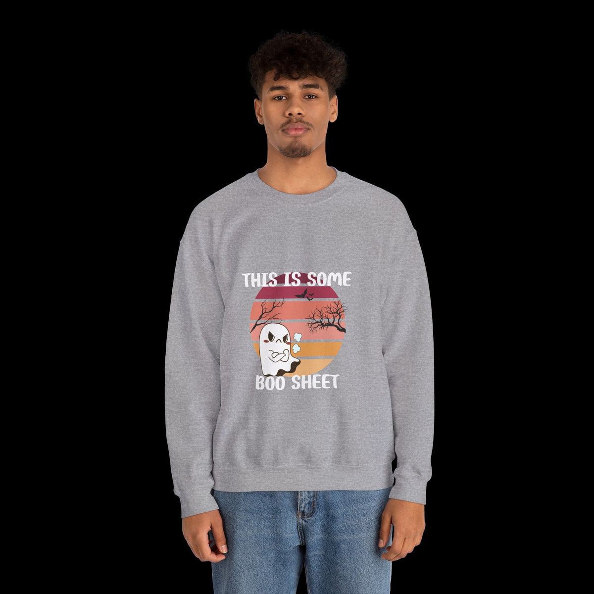 This Is Some Boo Sheet Halloween Crewneck Sweatshirt