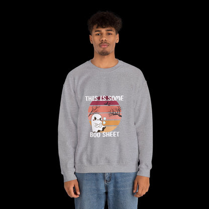 This Is Some Boo Sheet Halloween Crewneck Sweatshirt