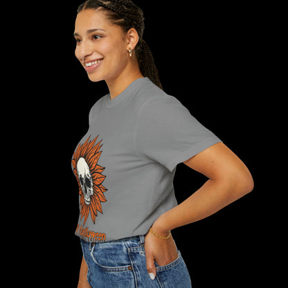 Happy Halloween Skull Sunflower T-Shirt