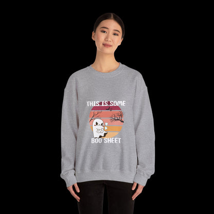 This Is Some Boo Sheet Halloween Crewneck Sweatshirt