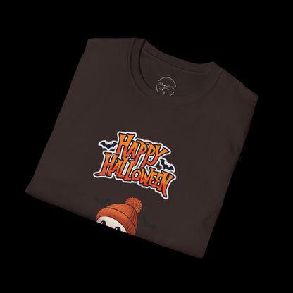 Happy Halloween Ghost Pumpkin T-Shirt