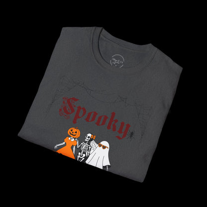 Spooky Club Halloween Graphic T-Shirt