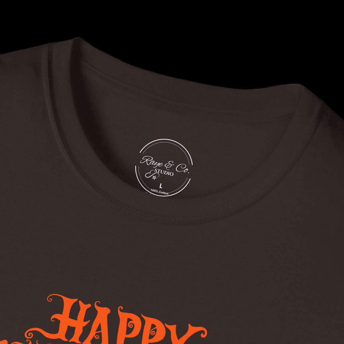 Happy Halloween Pumpkin Graphic T-Shirt