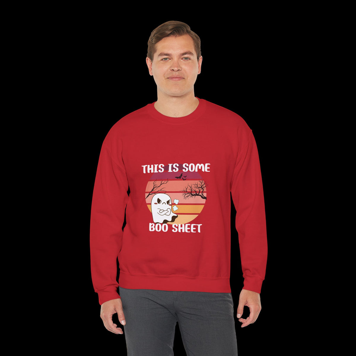 This Is Some Boo Sheet Halloween Crewneck Sweatshirt