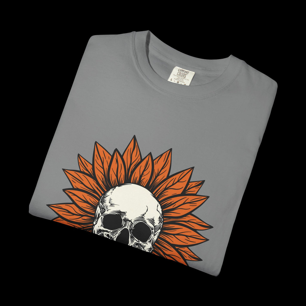 Happy Halloween Skull Sunflower T-Shirt