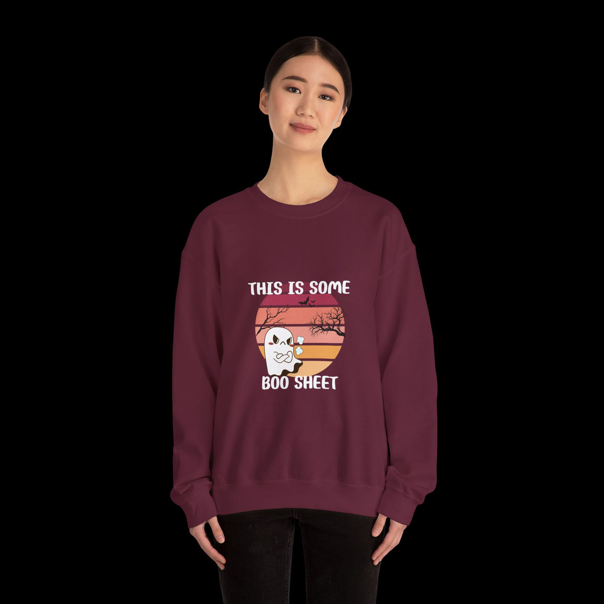 This Is Some Boo Sheet Crewneck Sweatshirt
