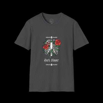 Dark Flower Skeleton T-Shirt