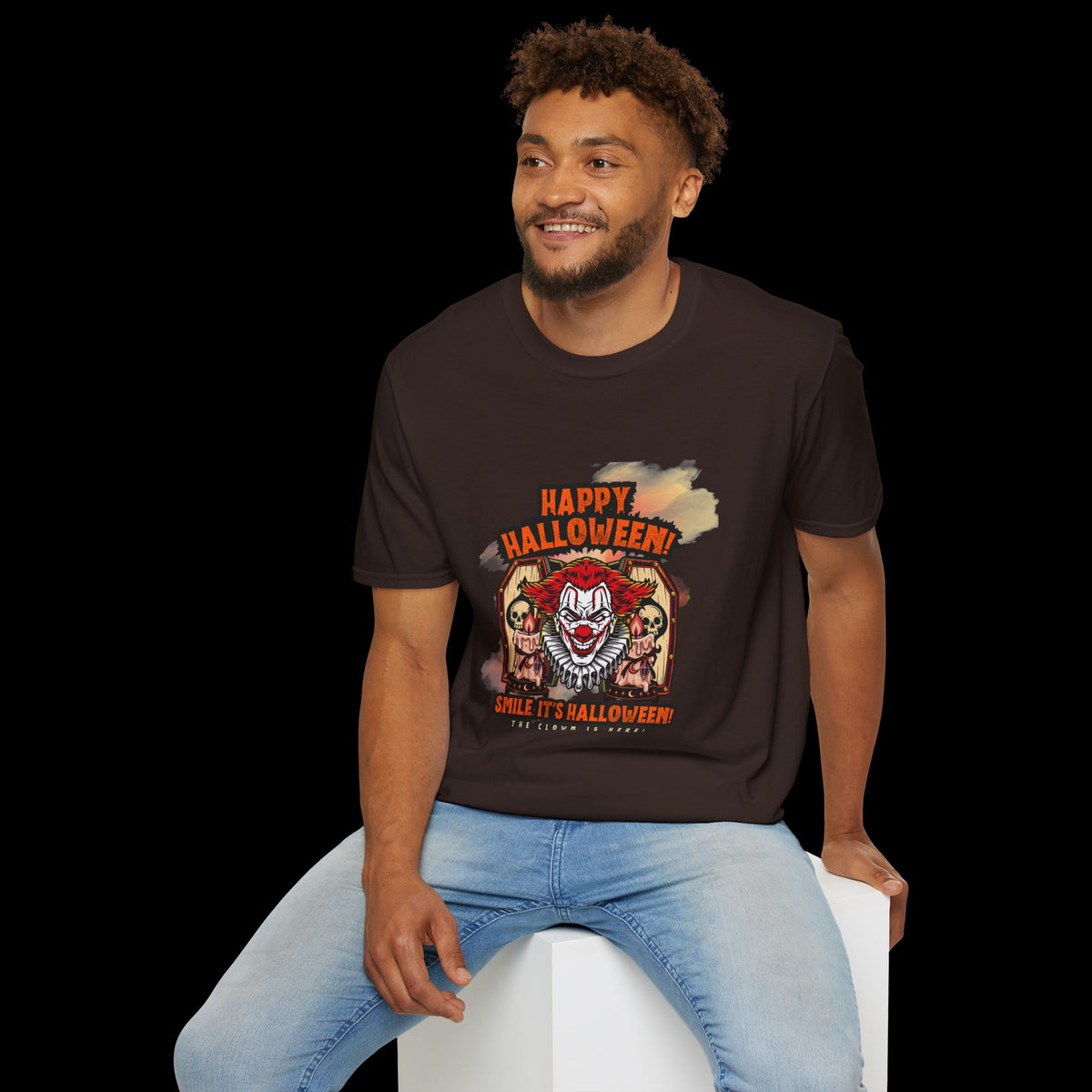 Happy Halloween Horror Graphic T-Shirt