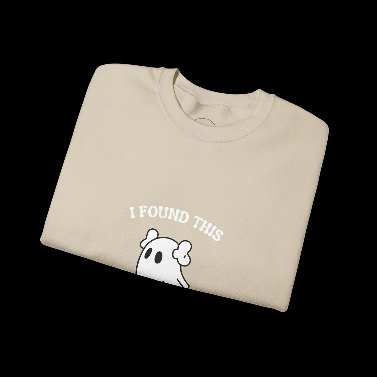 I Found This Humerus Halloween Ghost Sweatshirt
