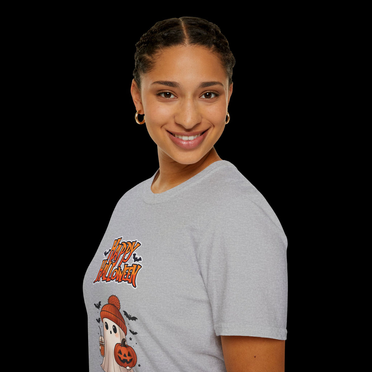 Happy Halloween Ghost Pumpkin T-Shirt