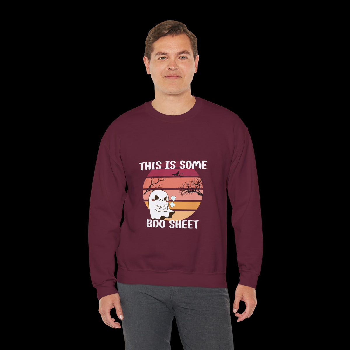 This Is Some Boo Sheet Halloween Crewneck Sweatshirt