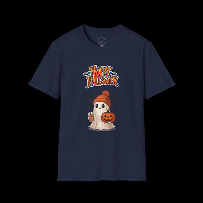Happy Halloween Ghost Pumpkin T-Shirt