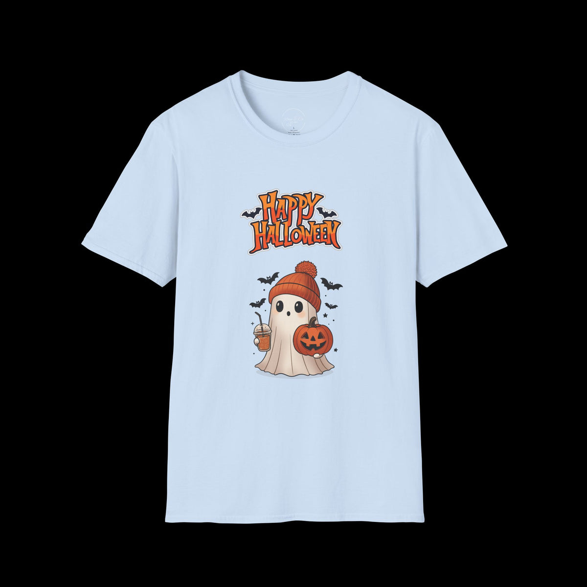Happy Halloween Ghost Pumpkin T-Shirt