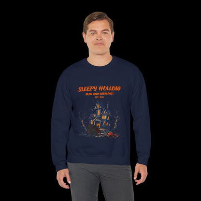 Sleepy Hollow Halloween Haunted House Sweatshirt