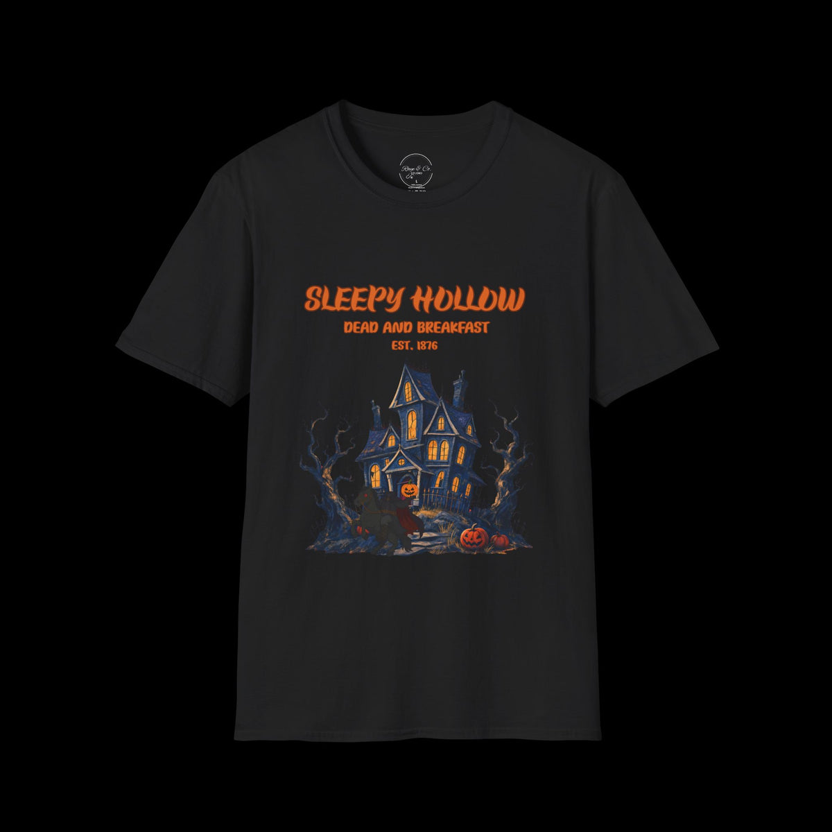 Sleepy Hollow Haunted House Halloween T-Shirt