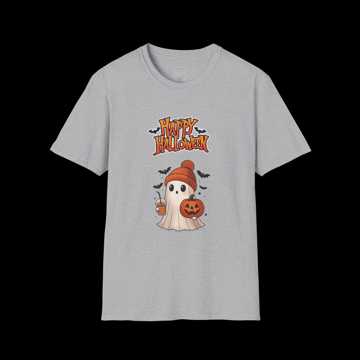 Happy Halloween Ghost Pumpkin T-Shirt