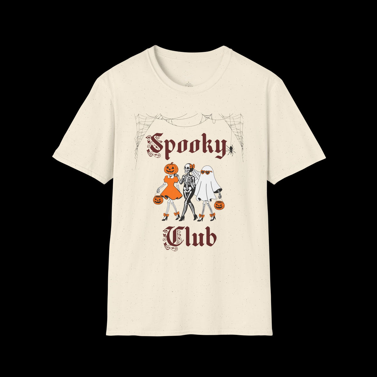 Spooky Club Halloween Graphic T-Shirt