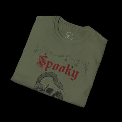 Spooky Club Skull Halloween T-Shirt