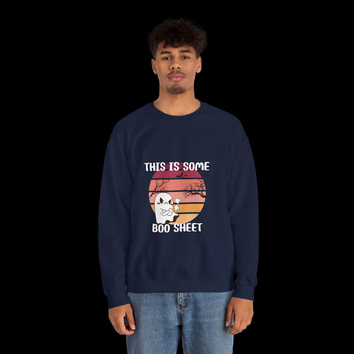 This Is Some Boo Sheet Halloween Crewneck Sweatshirt