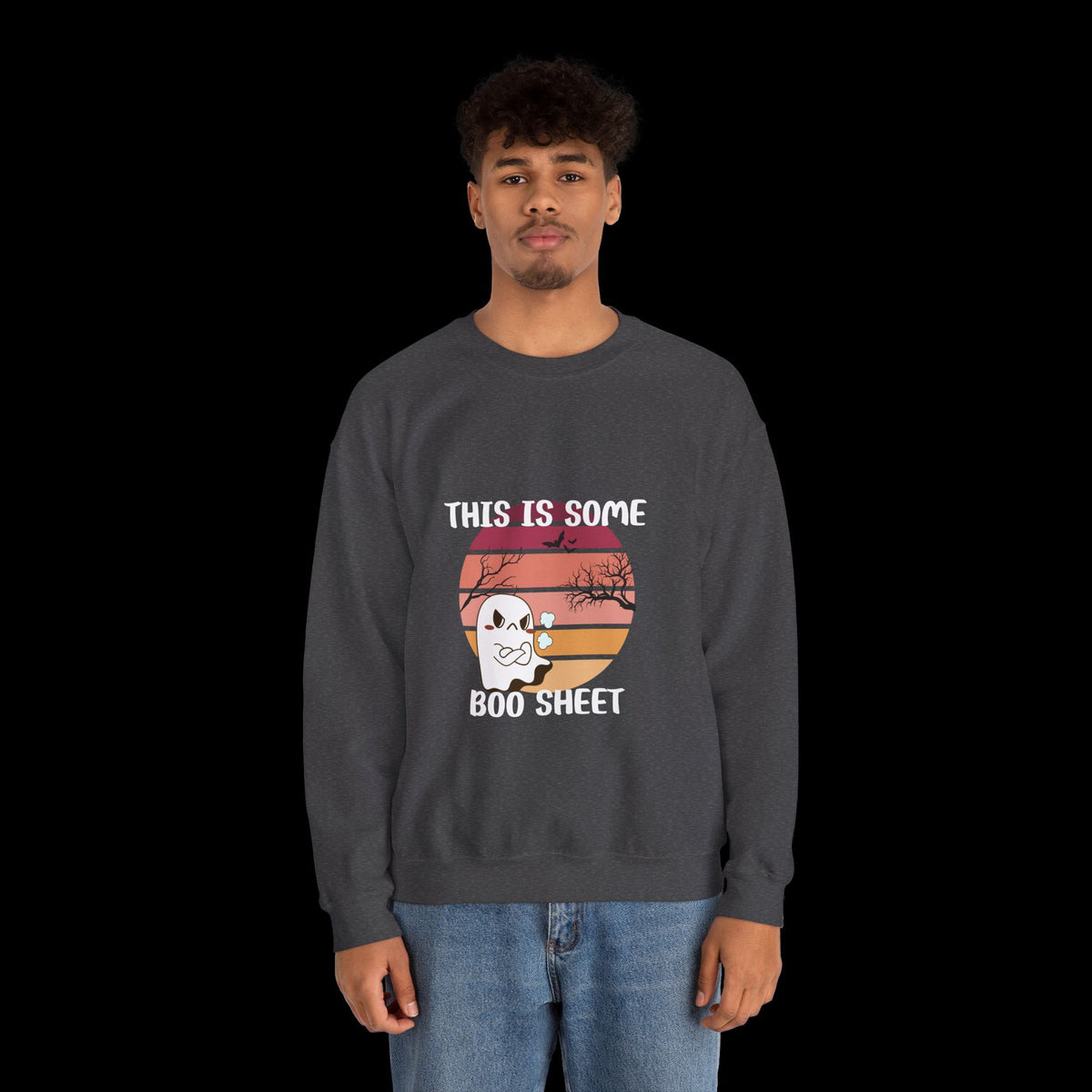 This Is Some Boo Sheet Halloween Crewneck Sweatshirt