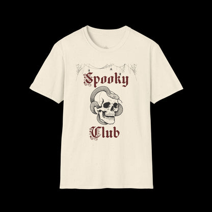 Spooky Club Skull Halloween T-Shirt