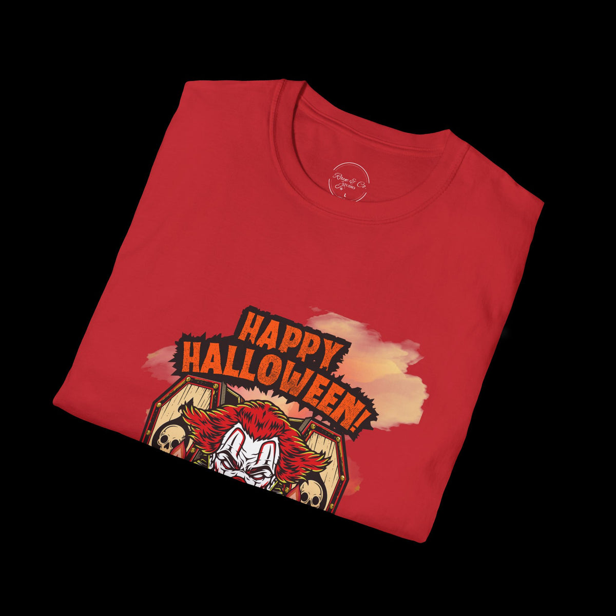 Happy Halloween Horror Graphic T-Shirt