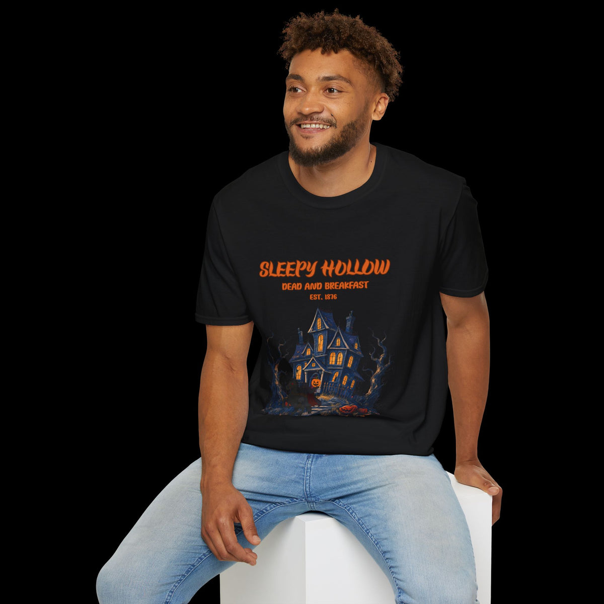 Sleepy Hollow Haunted House Halloween T-Shirt