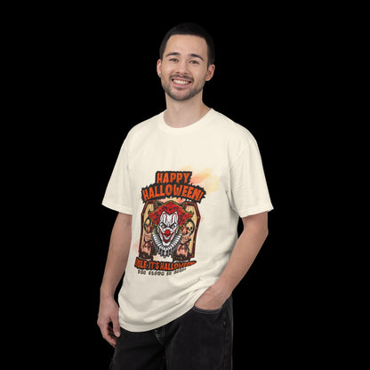 Happy Halloween Clown Horror Graphic Tee