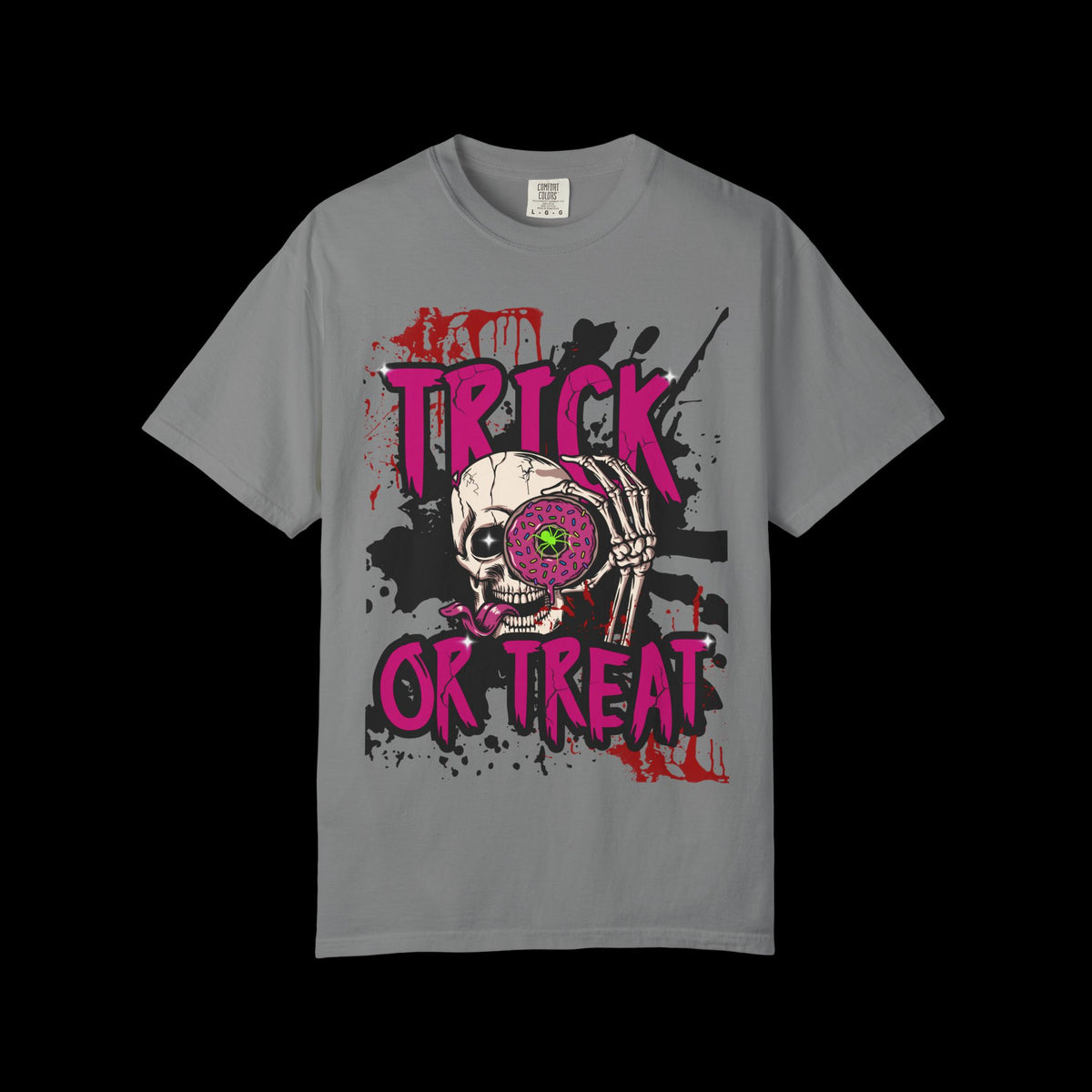 Halloween Skull 'Trick or Treat' T-Shirt