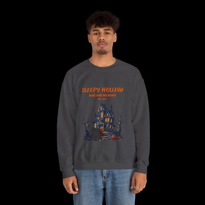 Sleepy Hollow Halloween Haunted House Sweatshirt