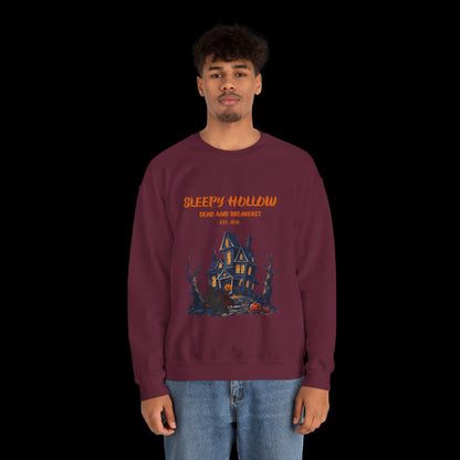 Sleepy Hollow Halloween Haunted House Sweatshirt