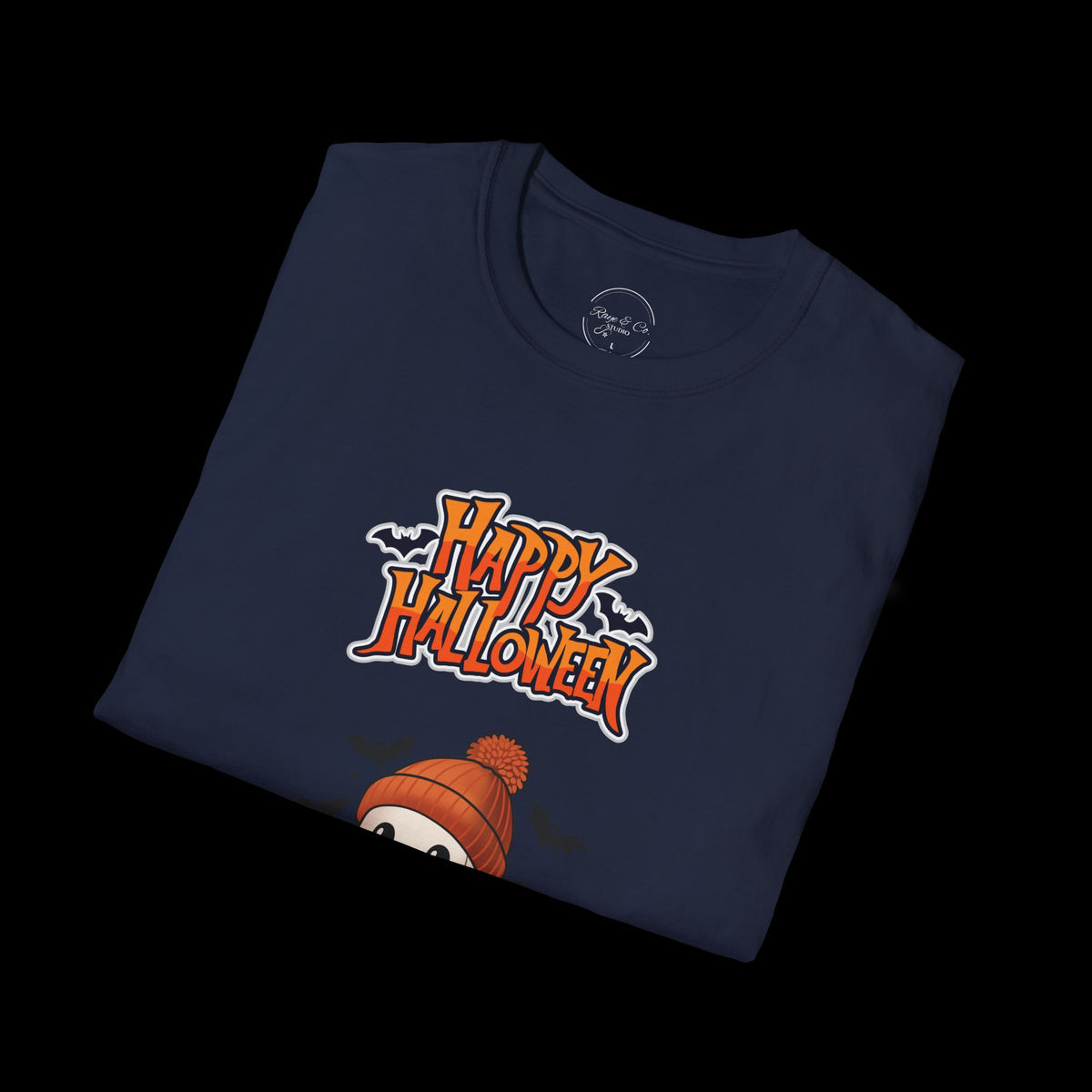 Happy Halloween Ghost Pumpkin T-Shirt
