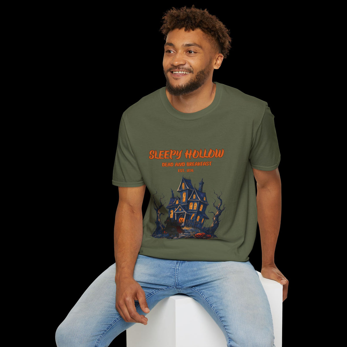 Sleepy Hollow Haunted House Halloween T-Shirt