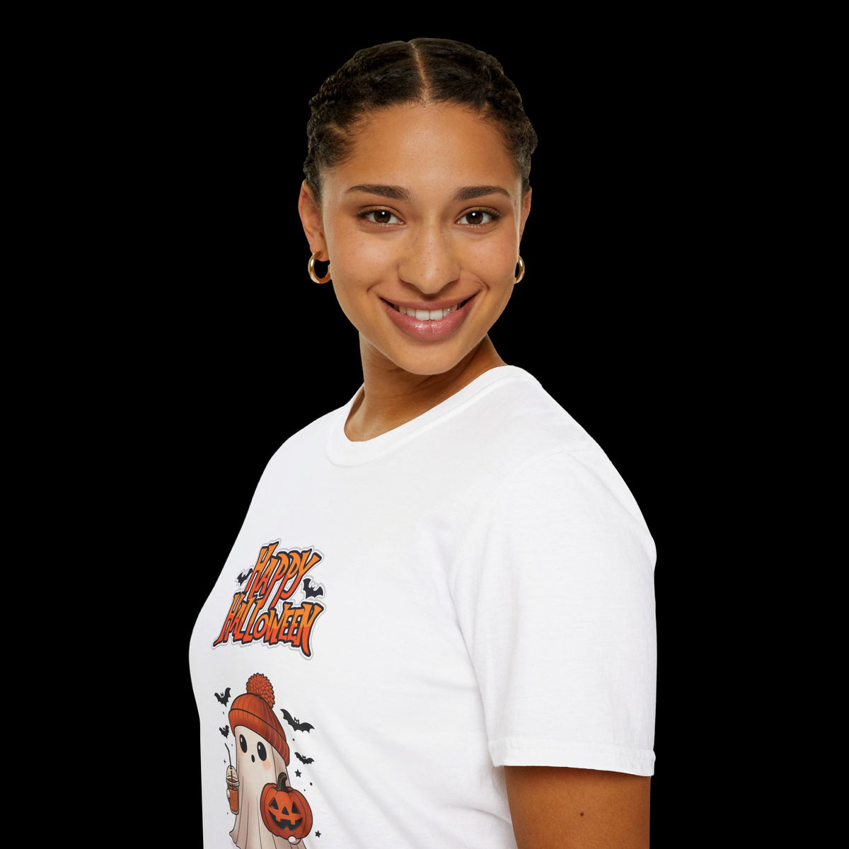 Happy Halloween Ghost Pumpkin T-Shirt